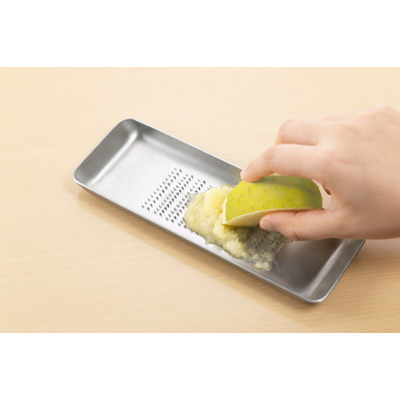 Yoshikawa EAtCO Stainless Steel Flat Grater