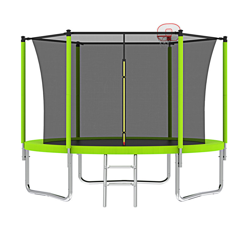 Trampoline vert 8 pi