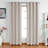 Ewan Curtain Panel 2pcs Set 54"W X 84"L-1409913010