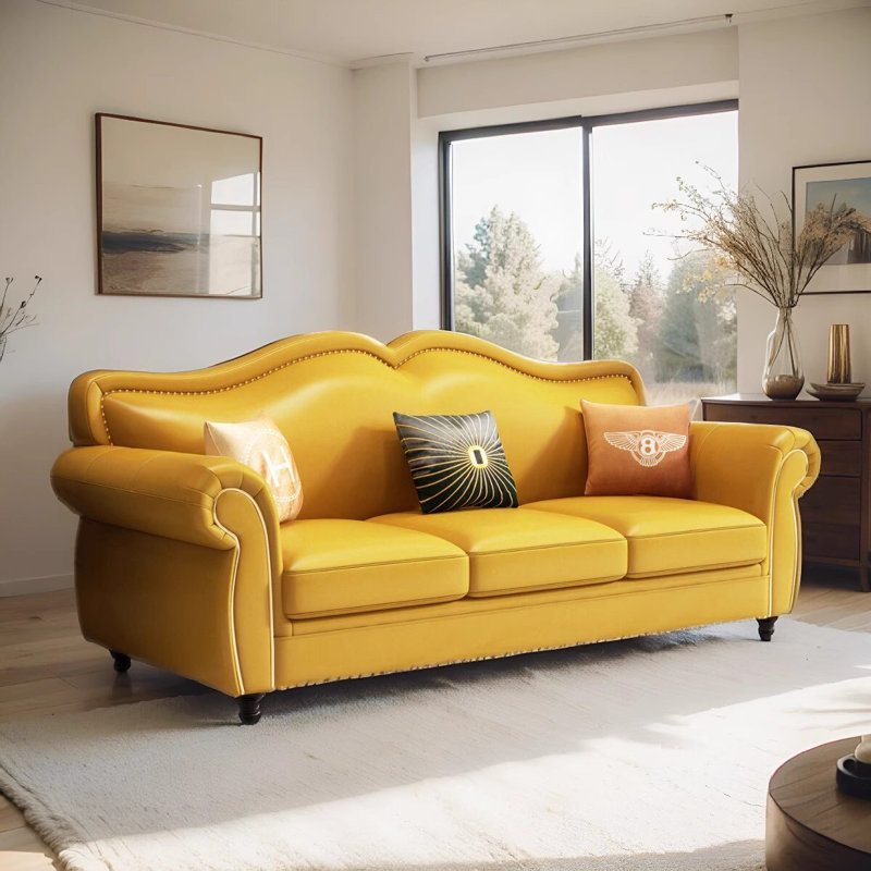 Simple And Creative Sofa, Yellow