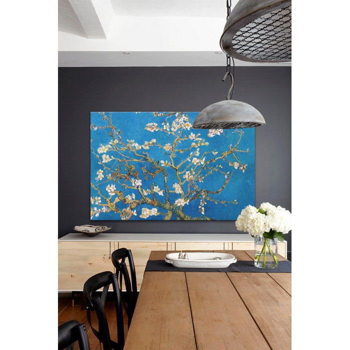 « amande fleur » par vincent van gogh, Toile, H 12 po x l 18 po x P 0,75 po