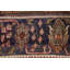 Tapis persan Heriz noué à la main 6 x 9