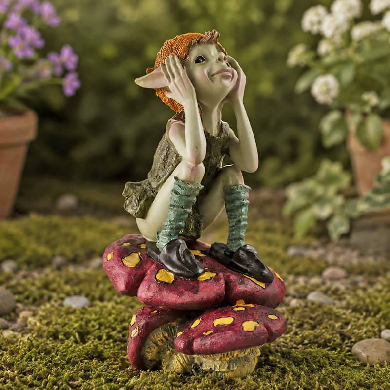 Fantasy & Sci-Fi Weather Resistant Plastic Garden Statue