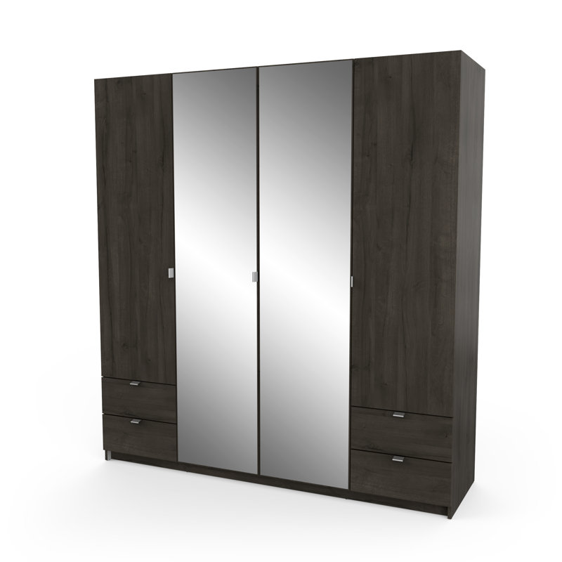 Birkan 2 Door Manufactured Wood Wardrobe
