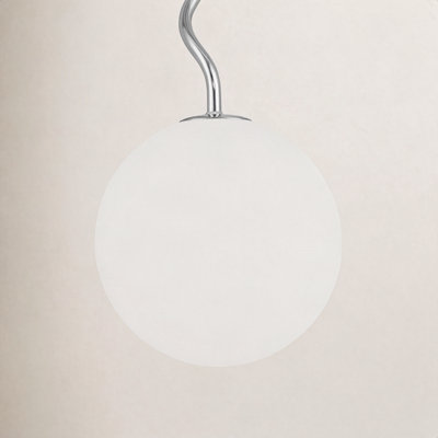 Dimmable Jade Glass Globe Pendant