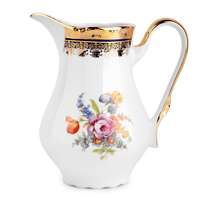 Crémier en porcelaine fine Constance Carlsbad