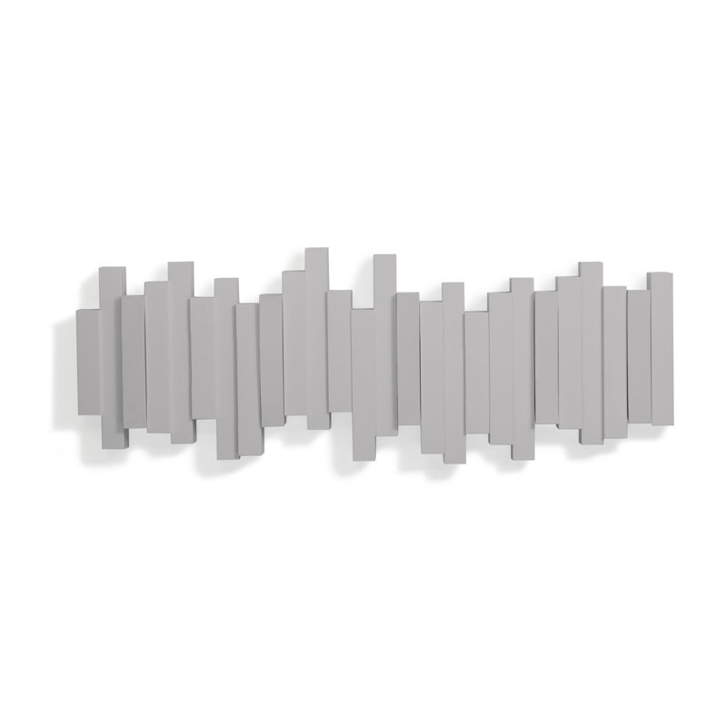 Umbra Sticks Wall Mounted Coat Rack, Grey