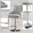 Jakhai Swivel Adjustable Height  Bar Stool with Metal Frame-586824234-566884723
