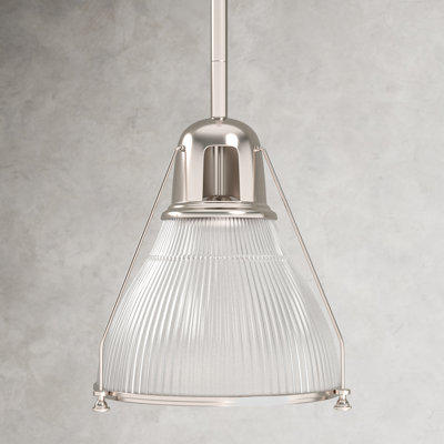 Isabelle Single Light Glass Pendant
