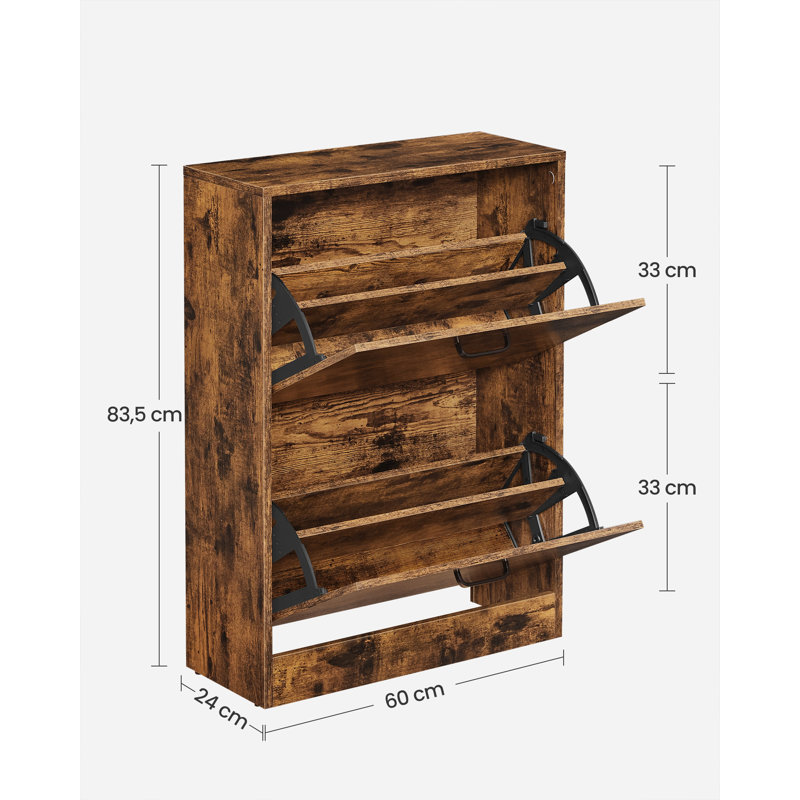 12 Pair Shoe Storage Cabinet