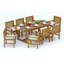Devon Outdoor Teak Dining Set-1797104107