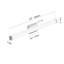 Luminaire de bar pour salle de bain en nickel brossé carré DEL 33 po 18W 6000K