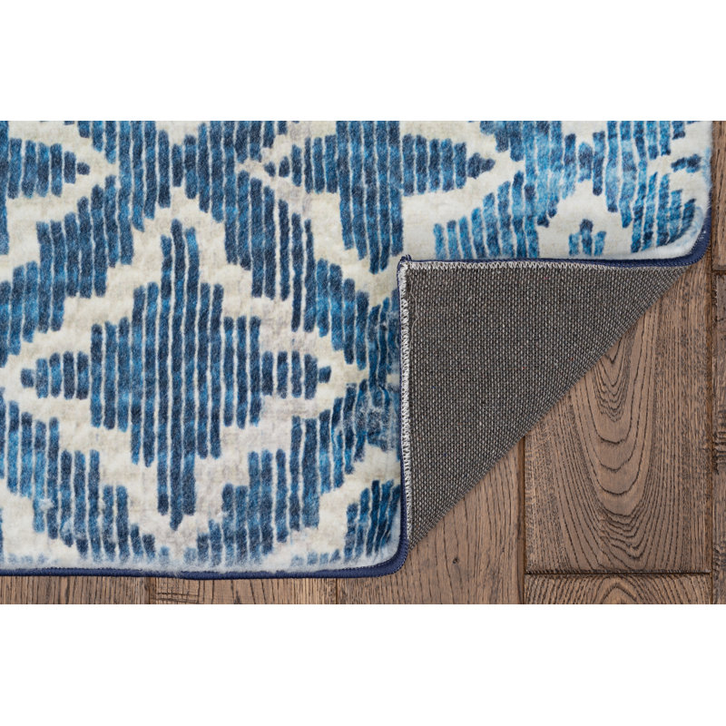 Antaniyah Faux Rabbit Fur Hand Tufted Rug, Rectangle 3' x 5'