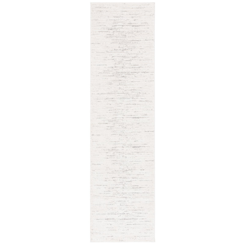 Allycia Machine Woven Ivory/Grey Rug, Runner 66 x 244cm