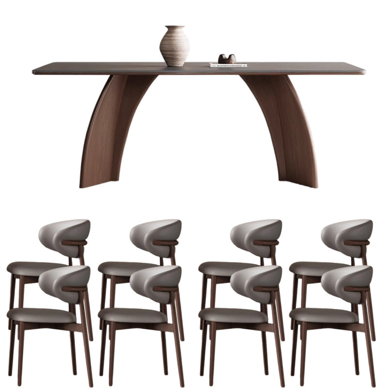 Ensemble de table de salle à manger de style français
