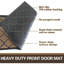 Non-Slip Geometric Shapes Doormat