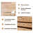 Sliding Barn Door With Four Levels Shelfs With Hardware Kit Included-114490512-107082885