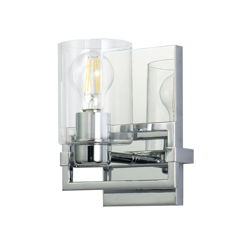 Estes 1 - Light Armed Sconce, Chrome