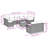 Vidaxl Garden Sofa Set
