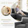 Fauteuil d'appoint de 38 po de large avec rangement sous le siège Tienna