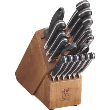 ZLINE 15-Piece Professional German Steel Kitchen Knife Block Set