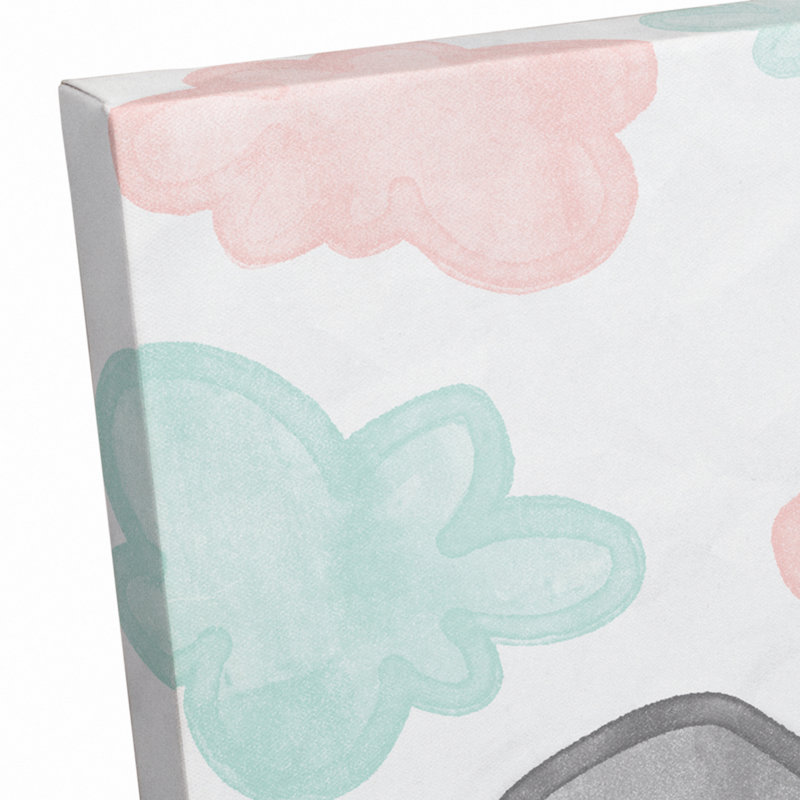 Art sur toile sieste cloud Burton, H 14 po x l 11 po x P 1,25 po