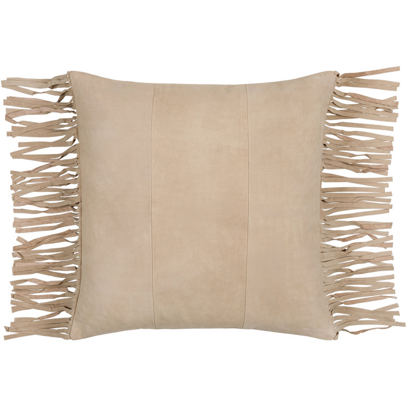 Couvre-lit Salet, 20 po x 20 po, Brun clair