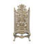 Chaise d'appoint rembourrée Morganetta en champagne et or (ensemble de 2)