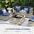 5 Pieces Rattan Patio Conversation Sets With Cushions-1474505581