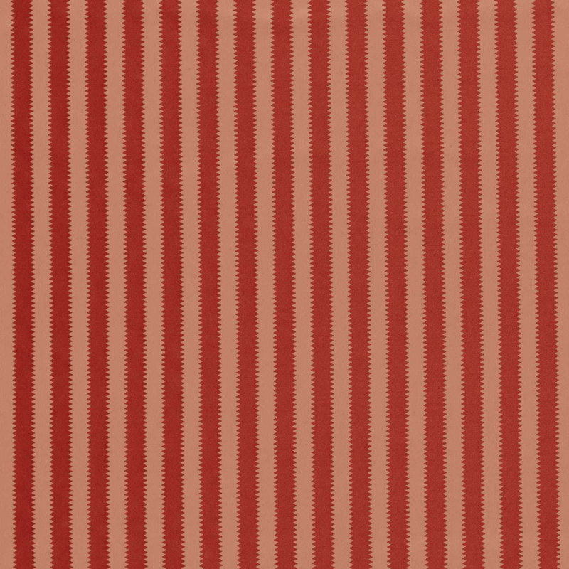 Giles Deacon Regency Aperigon Fabric, Madder/Sandstone
