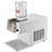 Snowflake Ice Machine, 132LBS/24H Snowflake Ice Maker, Ice-Shaver Machine with Stainless Steel Blade, Electric Snow Cone Maker with 0.48Gal Tank, 90S Fast Pre-Cooling, for Home & Small Gathering