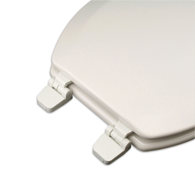 Elongated Toilet Seat and Lid, Cotton White (Bright White)