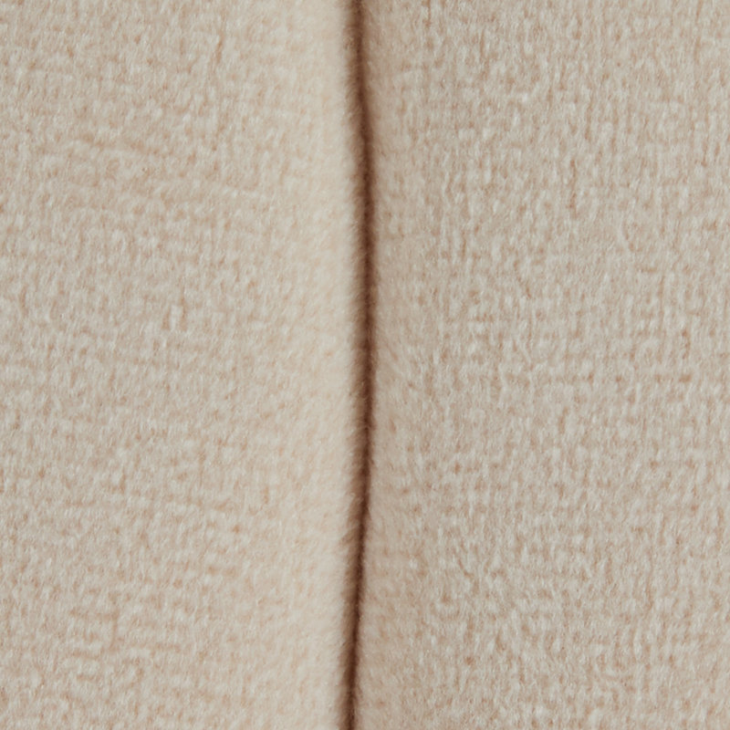Velvet Pouf, Cream Velvet