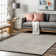 Handmade Braided Wool Light Gray Rug