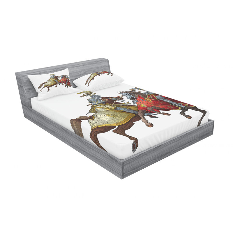 Microfiber Sheet Set, Full Sheet Set with Fitted Sheet