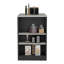 Îlot de cuisine, table de bar de cuisine H 36 po, avec 3 tablettes latérales-1651681384