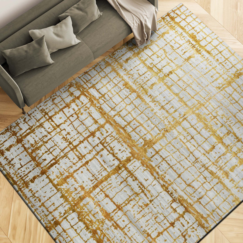 Geometric Area Rug, Rectangle 8' x 10'