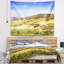 Paysage, tapisserie, village médiéval de Pienza, Italie-28506327