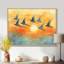 Swallows Birds At Sunset I - oiseau, art mural-339153700-339153701-339153711
