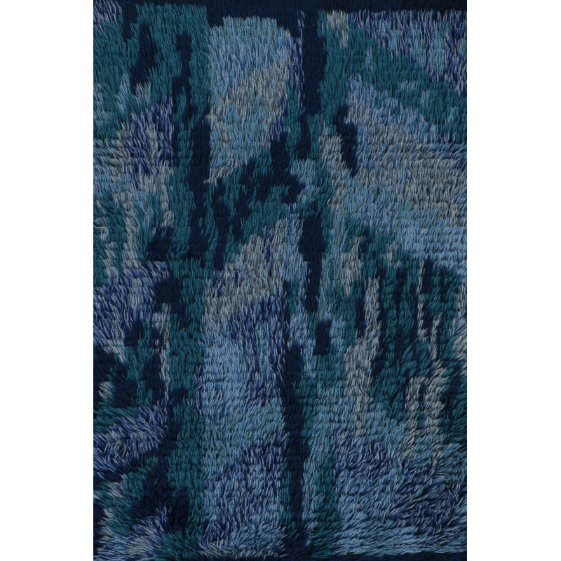 Vintage One-of-a-Kind 3'2x4'5 Hand Knotted Area Rug