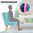 Ferndale Velvet Slipper Chair with Ottoman-1136126444