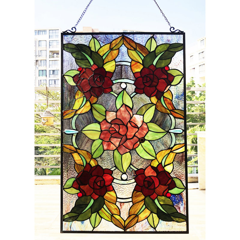 Erin Plants & Flowers Window Panel