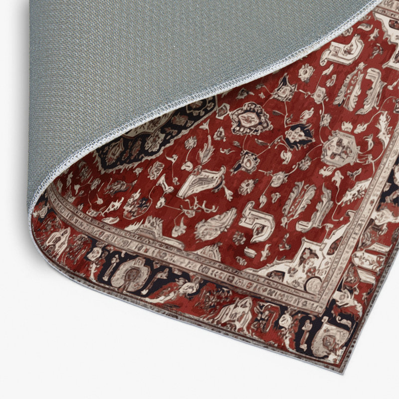 Tapis d'intérieur et d'extérieur brun Persian, Rectangulaire 2 pi x 3 pi