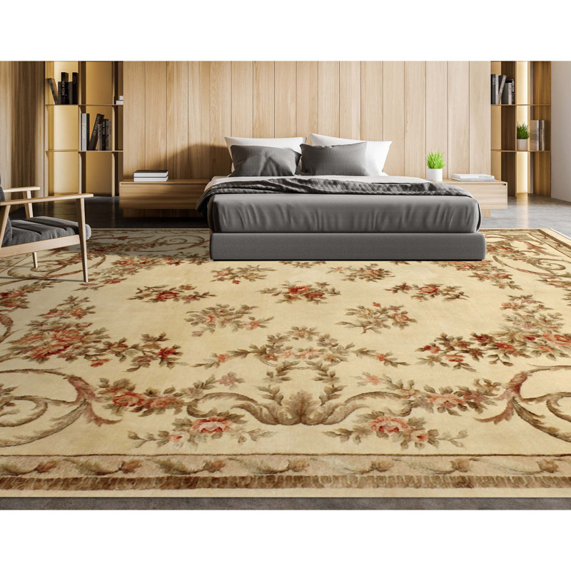 Elegance Floral Area Rug, Rectangle 10' x 14'