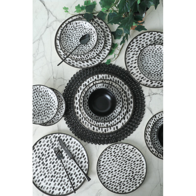 Adelise Dinnerware Set 24 Piece - Service for 6