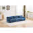 Tissu bleu sélectionné