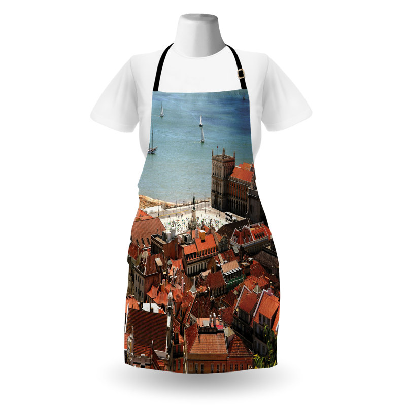 Multicolore, tablier East Urban Home, cuisine, jardinage, taille adulte