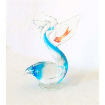 Art sur verre Ikeda Pelican
