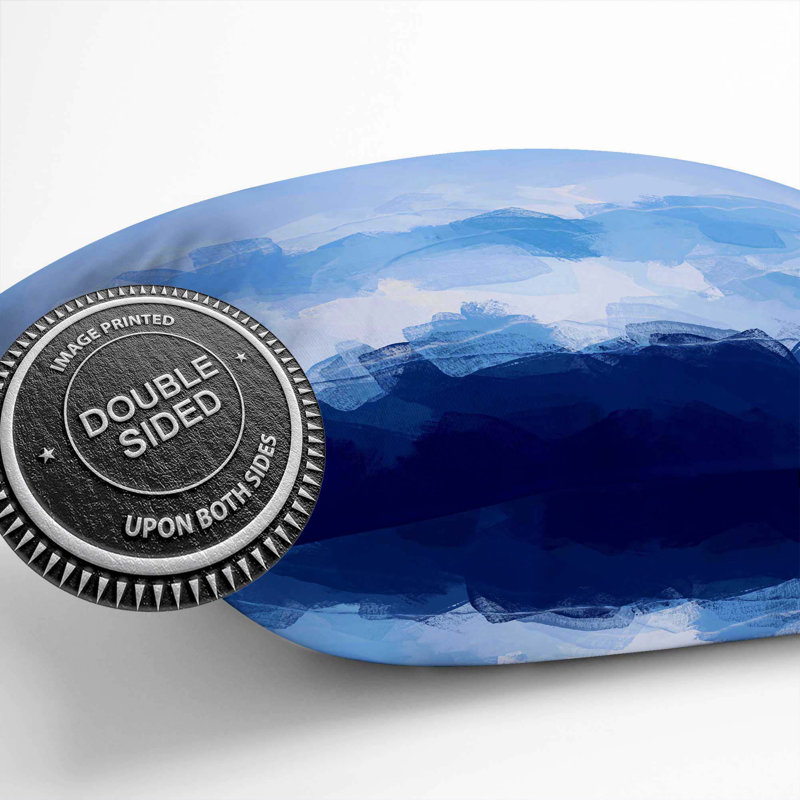 Mountain Sky Cushion with Filling, 40cm H x 40cm W x 15cm D