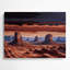 «Southwestern Patterns Horizon Layers 215», art mural en métal brun-1834930793